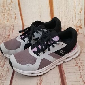 On Clouds Black Lavender And White